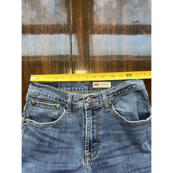 Wrangler Men's Blue Jeans Denim Straight Fit 30x30 Medium Wash Cowboy Ranchers - Picture 11 of 16